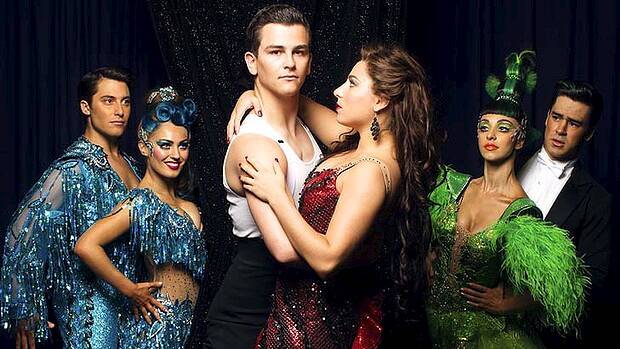 Ryan Gonzalez (right) will fulfil a lifelong dream when he steps out on to the stage with Baz Luhrmann’s Strictly Ballroom The Musical.