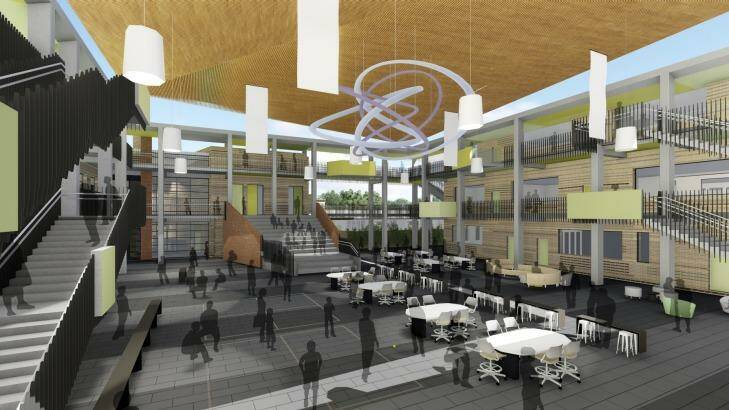 St Luke's will feature specialist learning spaces as well as open, landscaped areas for sport. Photo: Supplied