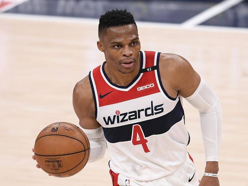 Washington Wizards guard Russell Westbrook will miss games because of an injured leg.