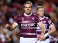 Manly's Jake Trbojevic has a broken hand and is out for the rest of the NRL season. (Brendon Thorne/AAP PHOTOS)