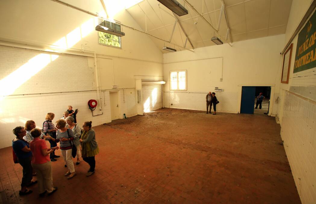 The proposed Shellharbour arts collective in the old dairy co-op building near Albion Park station. Picture: KIRK GILMOUR