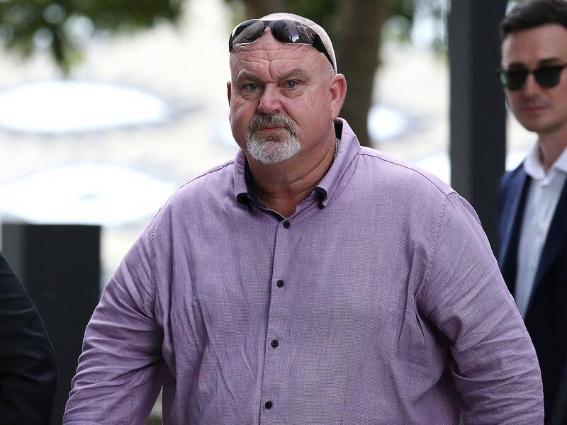 Brett Beasley was among family members who asked to leave the court before CCTV footage was shown.