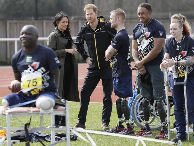 Prince Harry and Meghan Markle will cheer on the British team in Sydney at the Invictus Games.