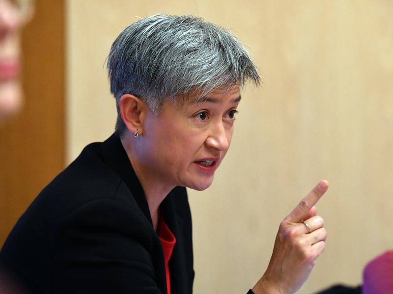 Labor's Penny Wong has accused Scott Morrison of 
