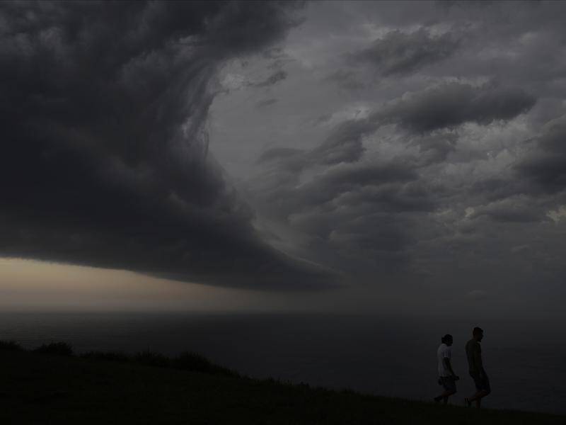 Large chunks of NSW including around Sydney were hit by severe thunderstorms on Tuesday.