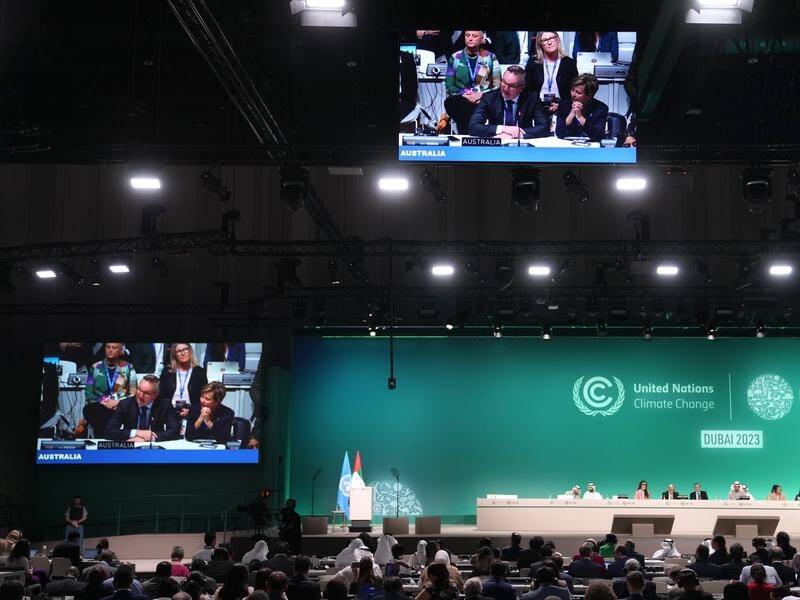 Advocates say Australia must share concern about women's absence at the climate conference table. (AP PHOTO)