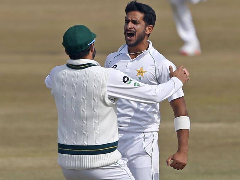 Hasan Ali took five wickets as Pakistan dismissed Bangladesh early on day two of the first Test.