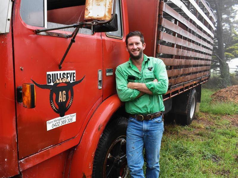 Prospective farm owner Mitch Highett is considering alternatives including seeking out investors.