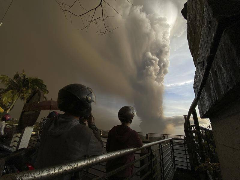 Taal spewed clouds of ash in January 2020, prompting the evacuation of more than 100,000 people.
