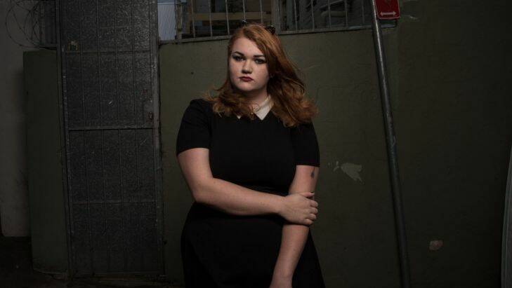 Art student Bex says society needs to be more open about mental illness. Photo: Wolter Peeters