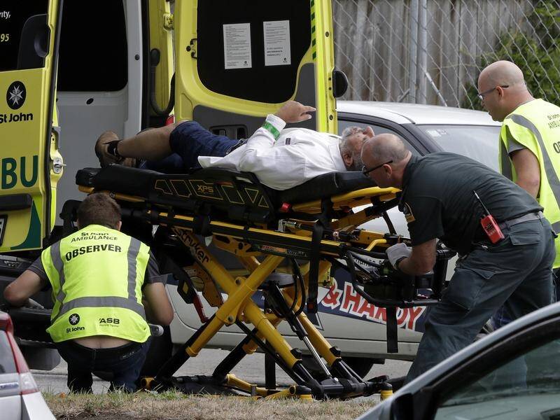 NZ Police have arrested four people after a gunman opened fired at mosque in Christchurch.