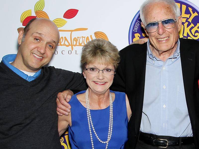 Denise Nickerson (blue dress), who portrayed Violet Beauregarde in Willy Wonka, has died.