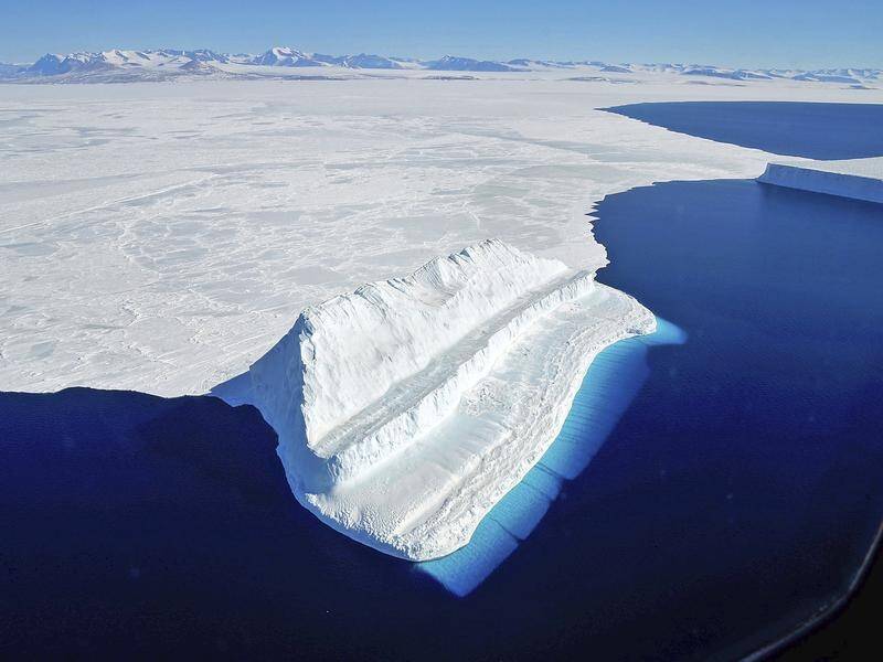 Antarctica's coastal glaciers are shedding ice quicker than nature can replenish it, NASA says. (AP PHOTO)