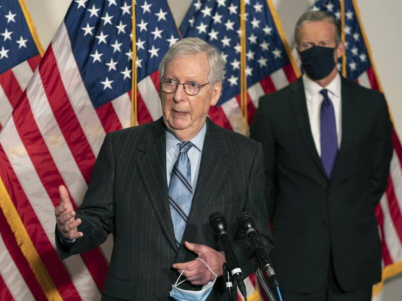 Mitch McConnell: "We're off to a totally partisan start."