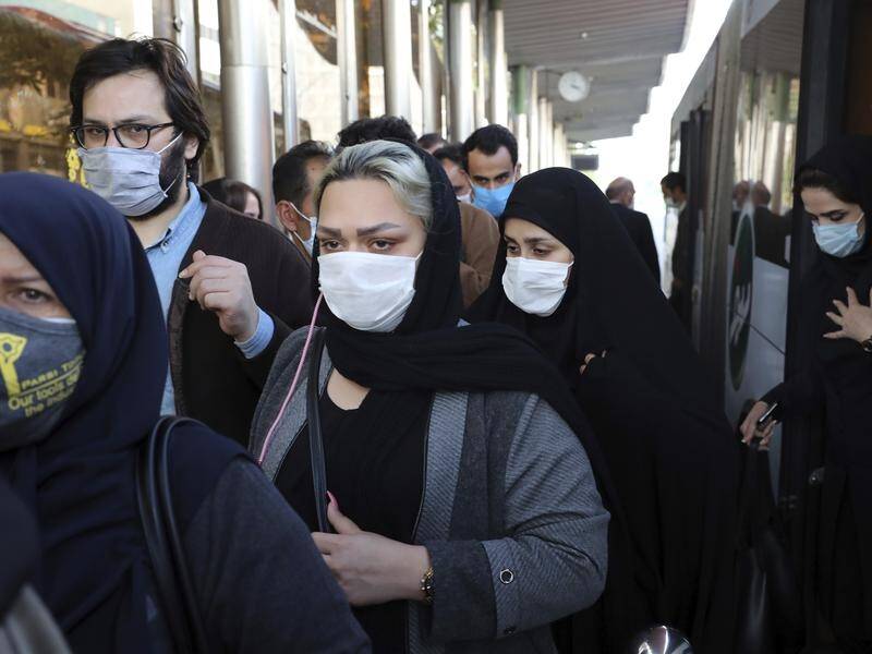 Face masks are now mandatory in public in Tehran as Iran battles a rise in coronavirus cases.