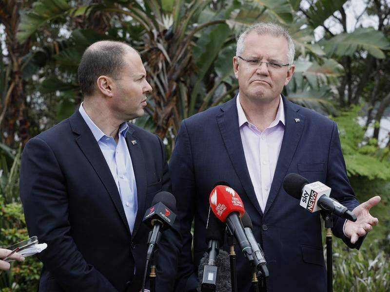 Josh Frydenberg, with Scott Morrison, says federal issues weren't a factor in Victoria.