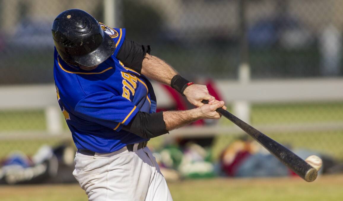 Pirates shortstop Bobby Twedt jnr had 2 RBIs in the 11-0 win over Berkeley Eagles. Picture: CHRIS CHAN