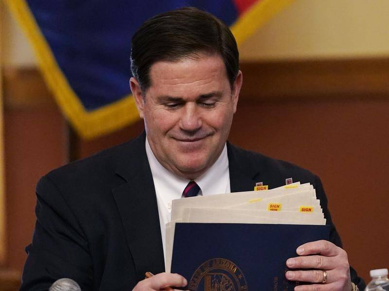 Arizona Governor Doug Ducey has signed off on the state's presidential election results.