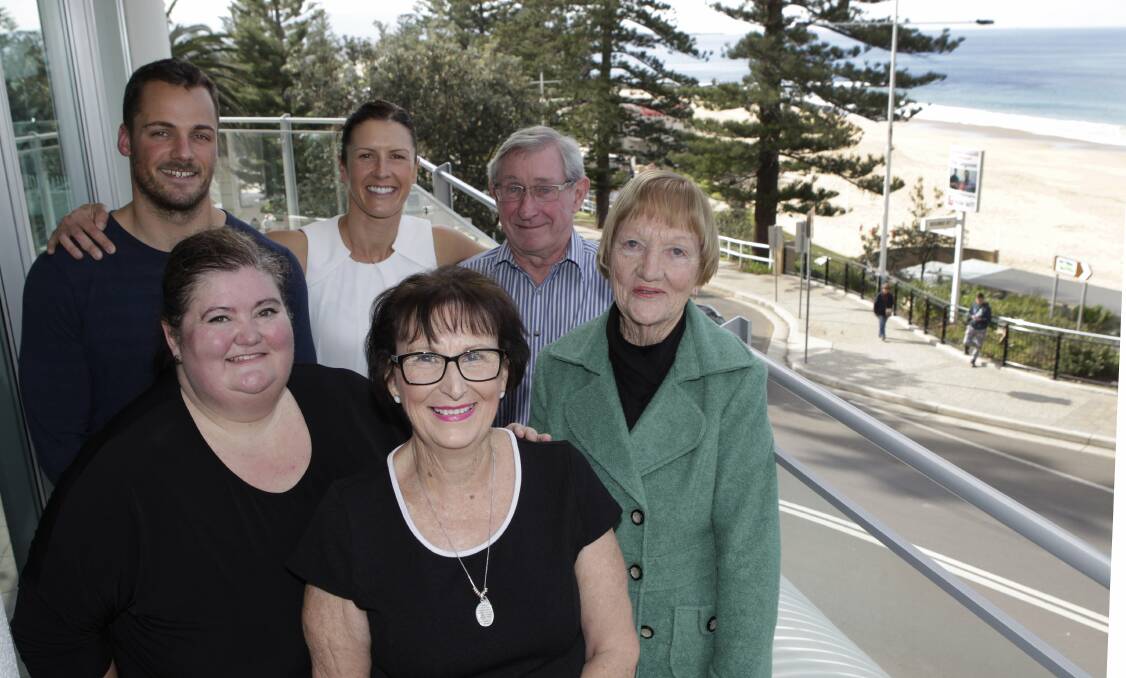 Celebration: Rhys Cutifani, Angella Saville, Vince Donoghue and ( front) Deanna Maunsell, Elizabeth McEwen and Margaret Lowrie were part of the health and wellbeing 11-week  Be Stronger, Live Longer program.