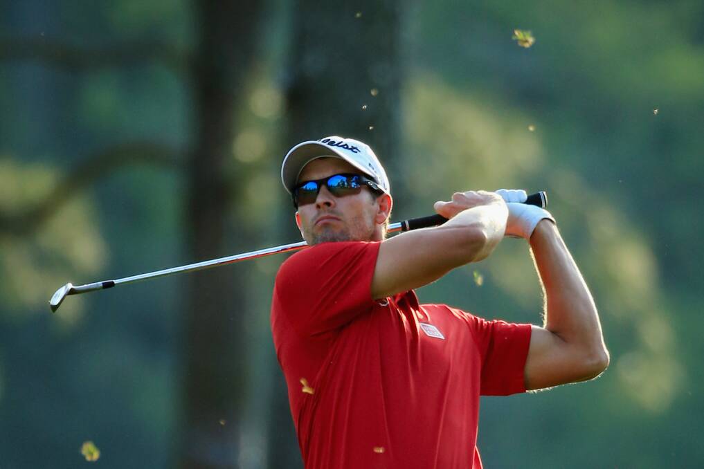 Adam Scott is teeing it up to win at the Players Championship. Picture: GETTY IMAGES