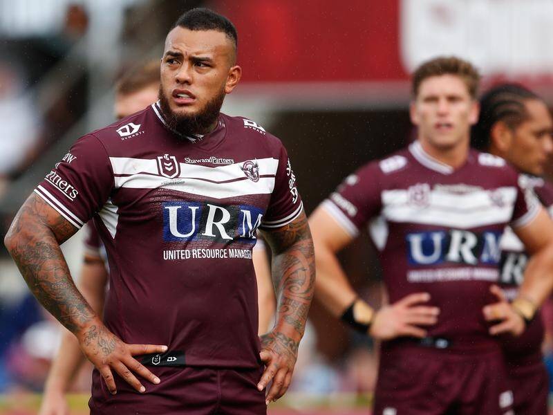 Manly's Addin Fonua-Blake has been fined $20,000 for breaching the NRL's anti-vilification code.