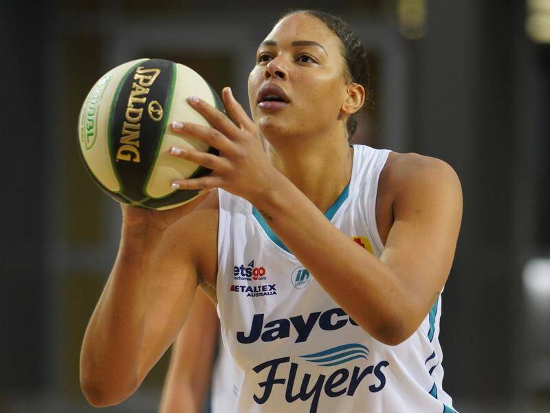 Star Liz Cambage can expect another physical encounter in Sunday's WNBL grand final.