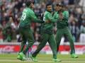 Bangladesh's Shakib Al Hasan (c) took a brace to restrict Sri Lanka's progress in the second Test.