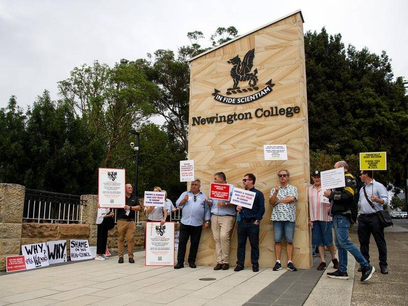 There is resistance to Newington's plans to switch to a fully co-educational school. (Bianca De Marchi/AAP PHOTOS)