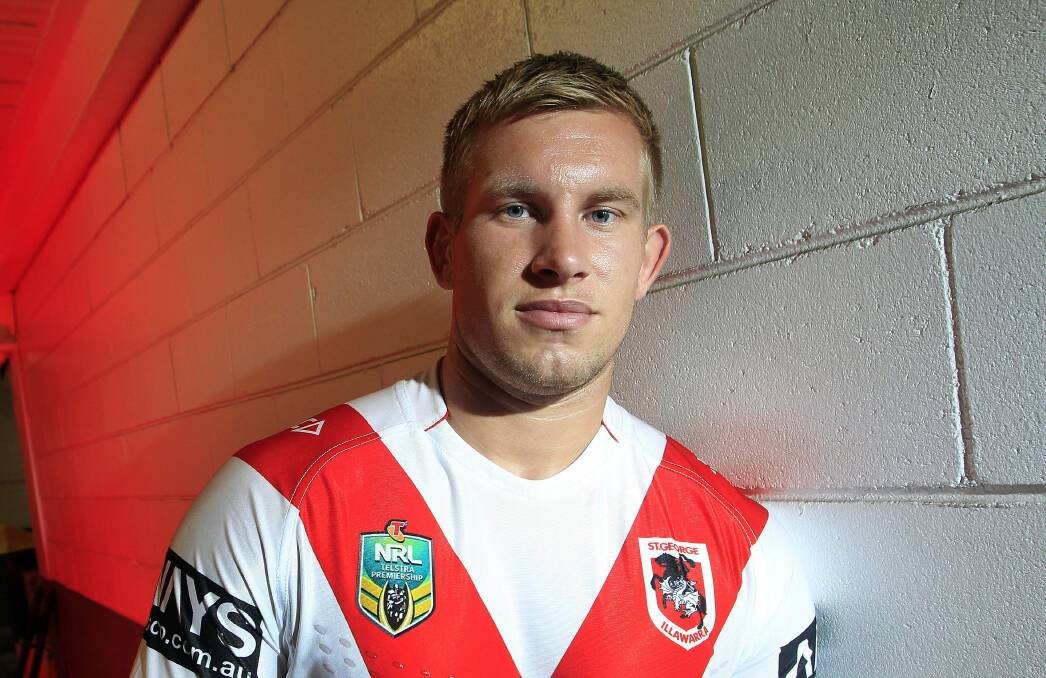 St George Illawarra Dragons' English signing Mike Cooper. Picture: ANDY ZAKELI