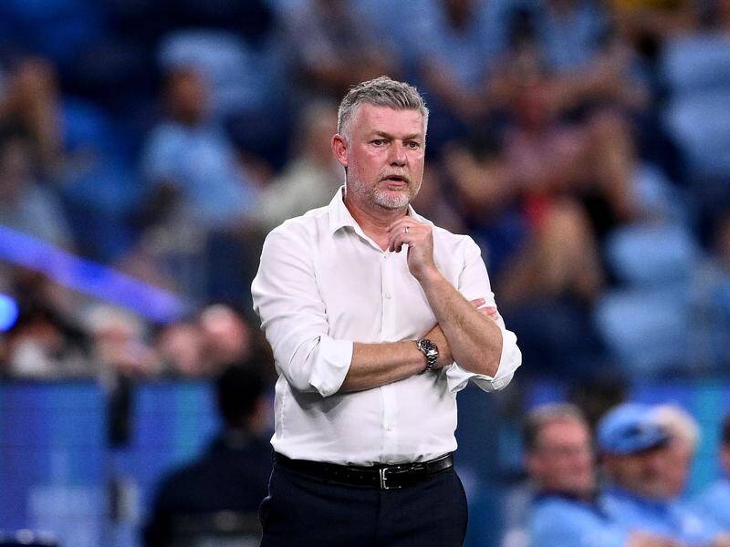 Sydney FC's coach Ufuk Talay says despite recent success, he's not checking the ladder just yet. (Dan Himbrechts/AAP PHOTOS)