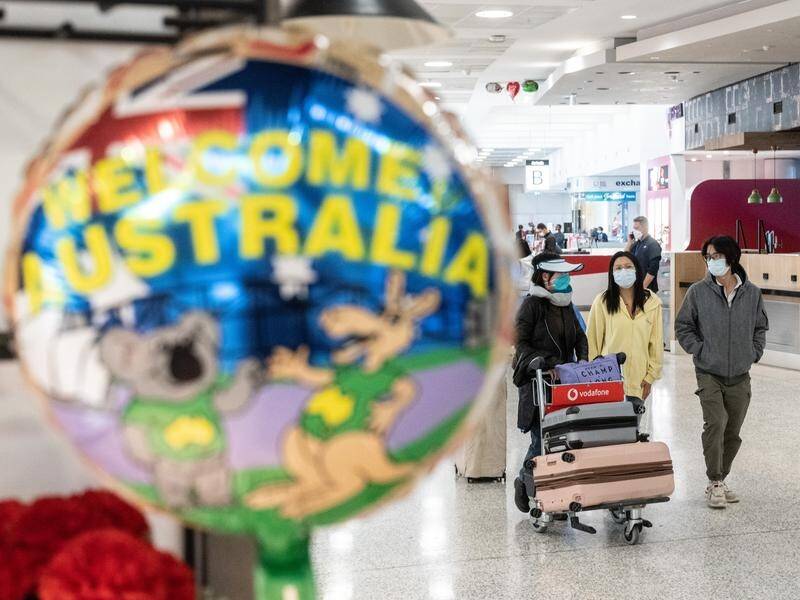 International tourists will be allowed to come back to Australia from February 21.