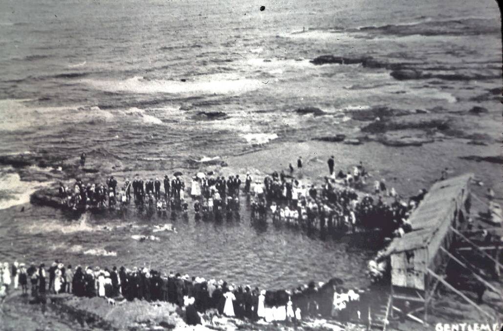  The first swimming carnival south of Sydney was held at Clarke’s Hole in 1896.