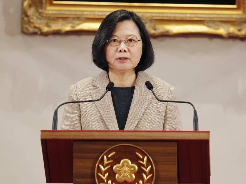 Taiwanese President Tsai Ing-wen says the people of Taiwan want to maintain self-rule.