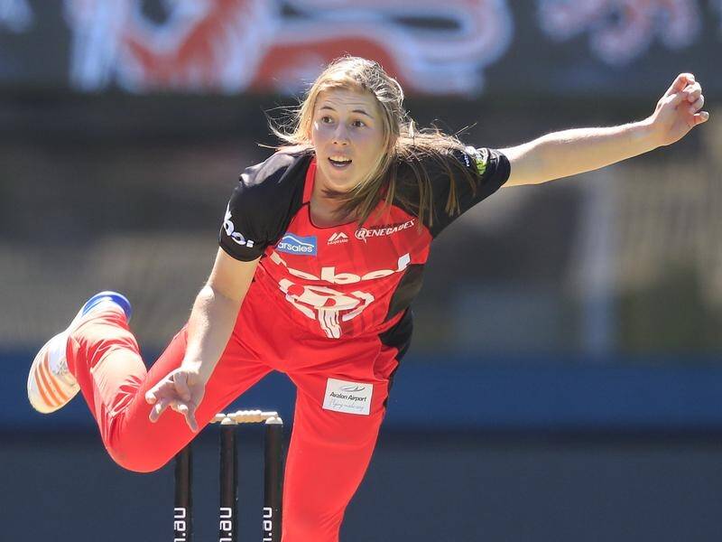 Georgia Wareham is one of two uncapped Australian bowlers to face New Zealand in a T20 series.