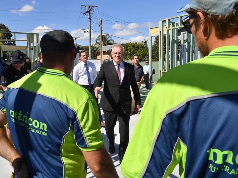 "It is our hope they will be able to work through any challenges," Scott Morrison says of Metricon.
