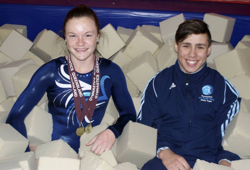 Fine effort: Payton Williams and Daniel Peleaz have impressed for NSW at the State Champs.