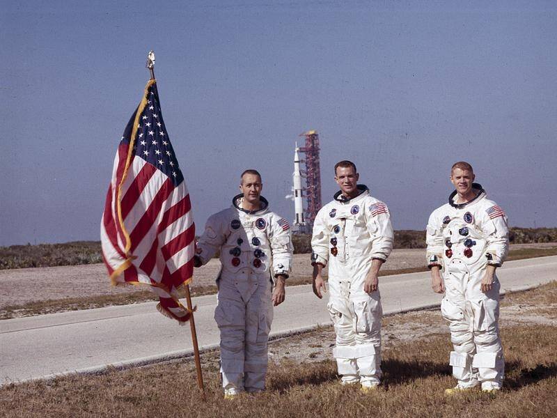 James McDivitt (left) commanded some of NASA's earliest and most ambitious space missions. (AP PHOTO)