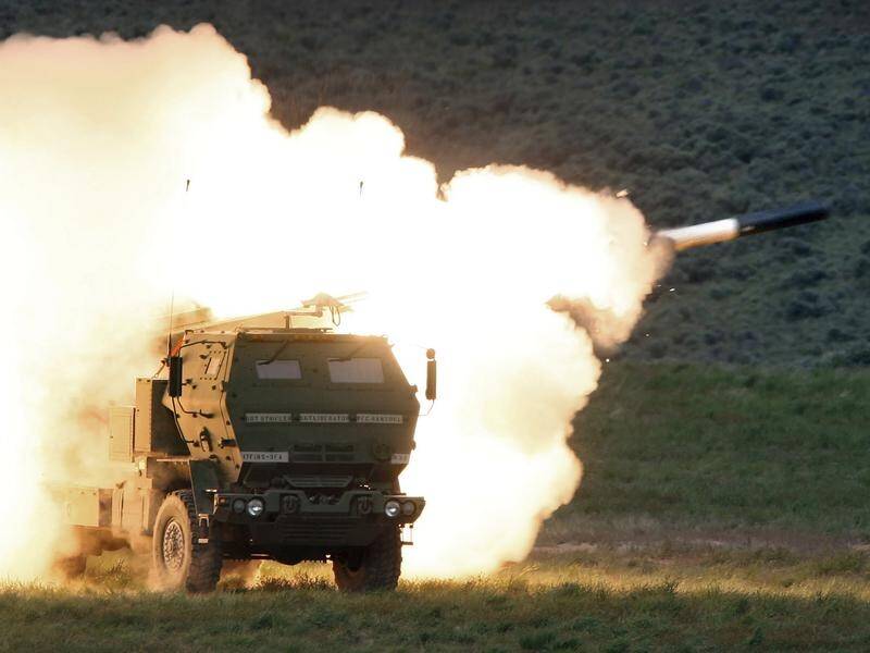 The US will provide Ukraine more ammunition for high mobility artillery rocket systems (HIMARS). (AP PHOTO)