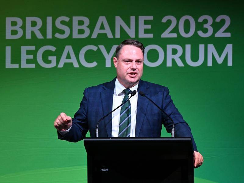 Brisbane Lord Mayor Adrian Schrinner has called for an independent Games co-ordination authority. (Darren England/AAP PHOTOS)