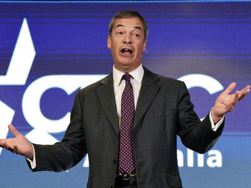 UK Brexit Party Leader Nigel Farage has labelled Malcolm Turnbull a 'snake' at the CPAC in Sydney.