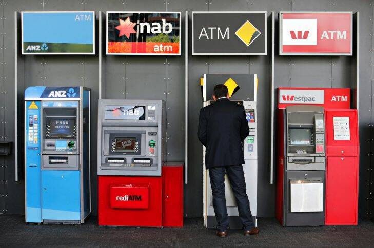 ANZ Bank group executive Fred Ohlsson says there is probably no need to have rival banks' ATMs next to each other. Photo: Paul Rovere