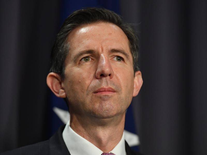 Finance Minister Simon Birmingham says the government can't rely on low interest rates forever.