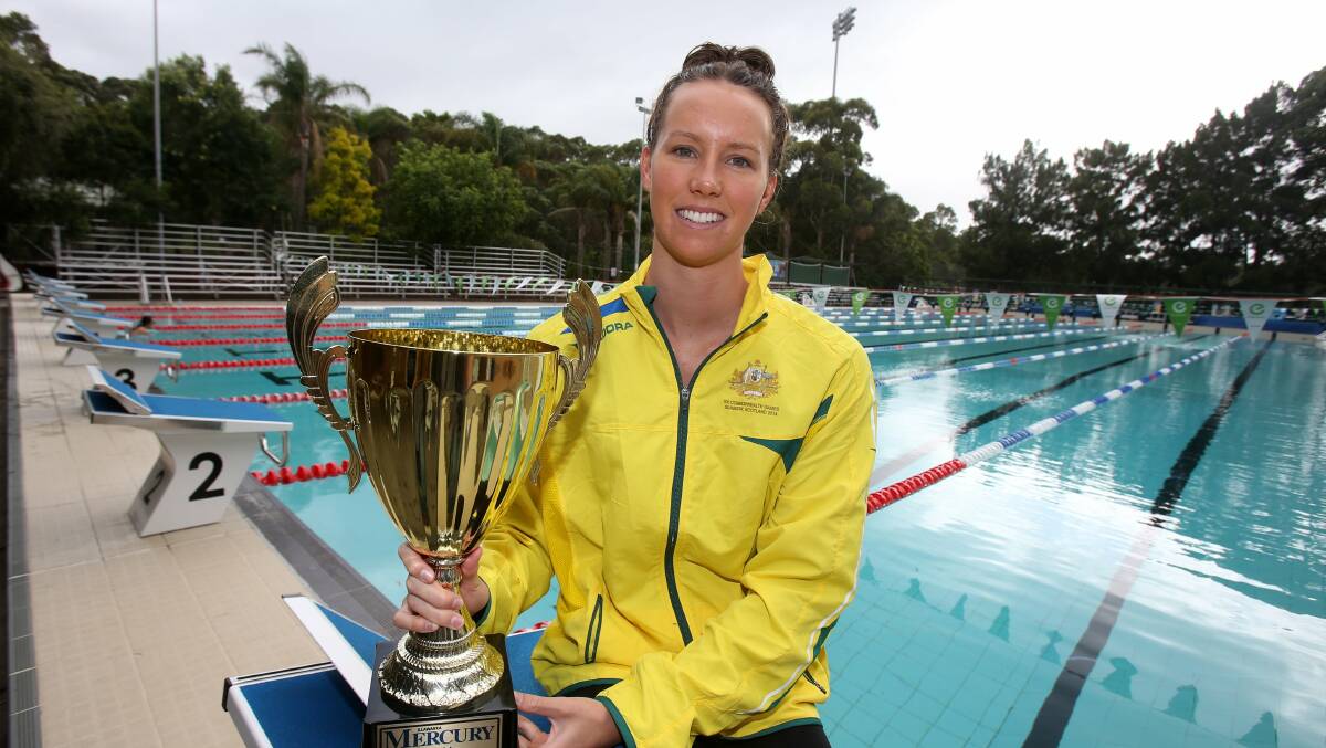 Illawarra Mercury Sportsperson of the Year, Emma McKeon. Picture: ROBERT PEET