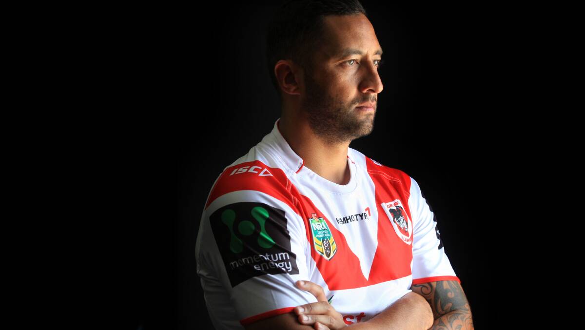 Benji Marshall contemplates season gone, and who he will take the field with next year. Picture: JAMES ALCOCK