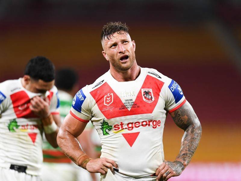 Tariq Sims - off contract next year - has been told he can look elsewhere by NRL club the Dragons.