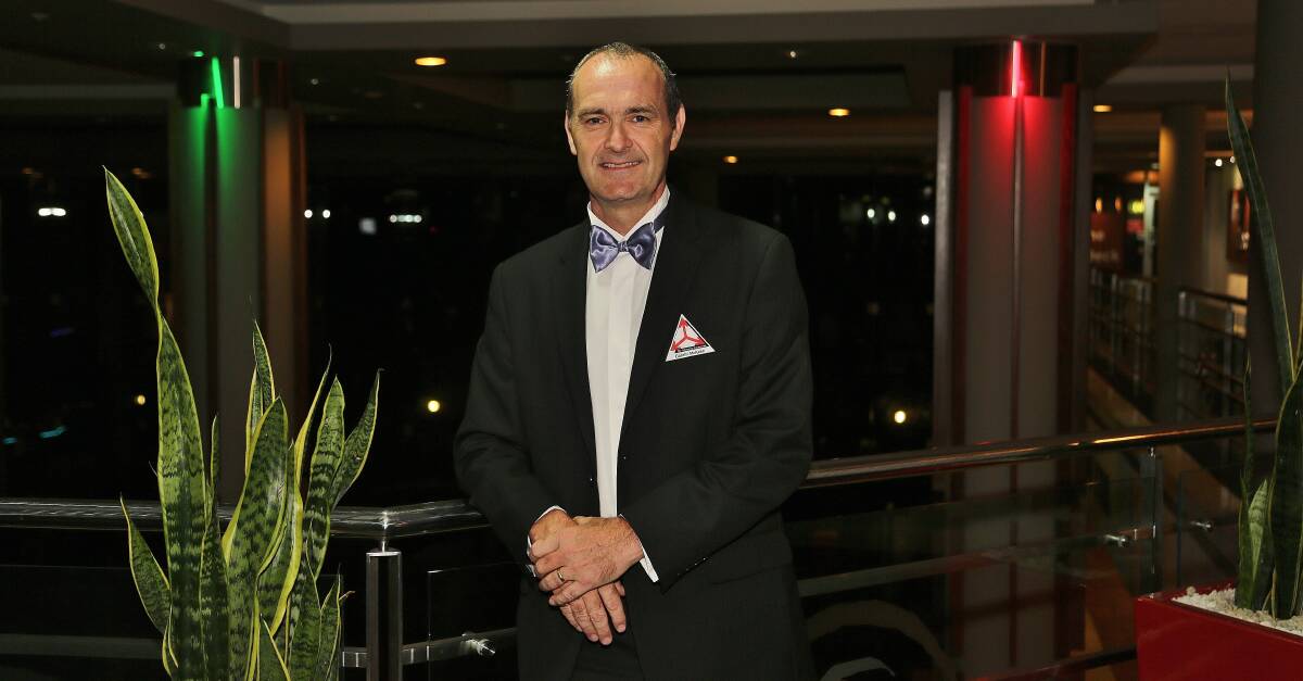CRAM Foundation chief executive officer Gareth McKeen at The Illawarra Connection dinner. Picture: GREG ELLIS