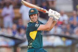Mitch Marsh will captain Australia at the upcoming T20 World Cup. (Matt Turner/AAP PHOTOS)