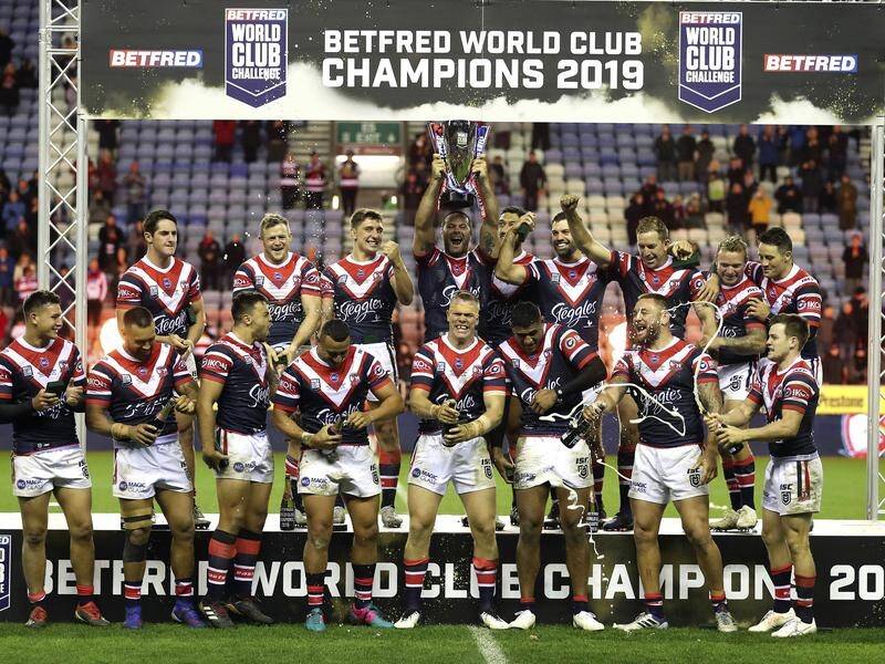 Sydney Roosters will look to win a record fifth World Club Challenge when they take on St Helens.