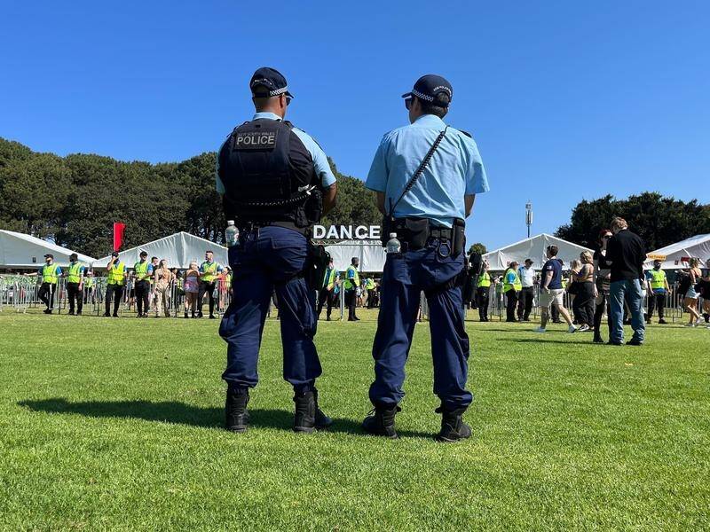 Police charged 85 people at the Listen Out festival at Sydney's Centennial Park with drug offences. (Samantha Lock/AAP PHOTOS)