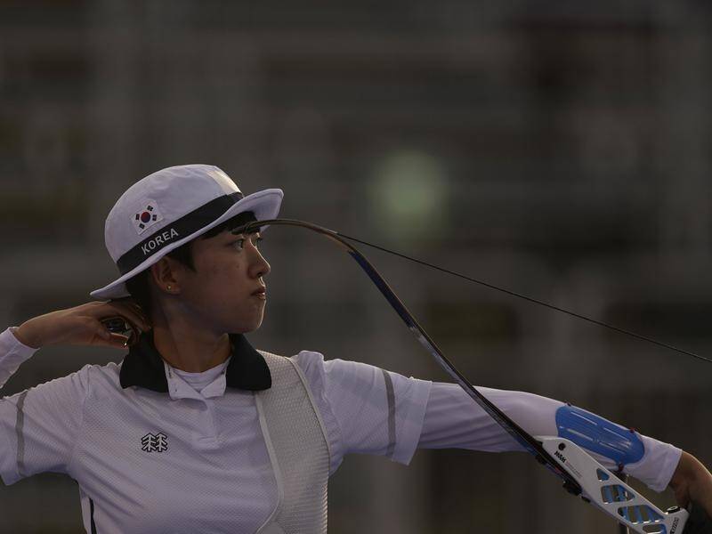 South Korean archer An San's hair has sparked anti-feminist sentiment in her home country.